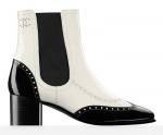 Botas bicolor de Chanel