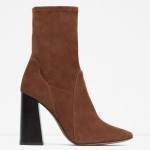Botas de antes marrón de Zara