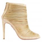 Botines dorados de Aquazzura
